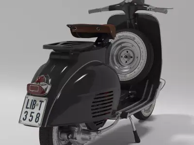 Vespa 02 3D model