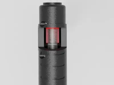 GLUN Glue Gun  3D model