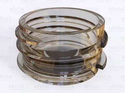Neck finish - GME 33 04 - 24-18-11 5-1-3 18-1 5 3D model