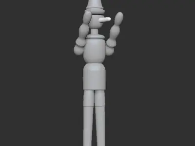Pinocchio 3D print model