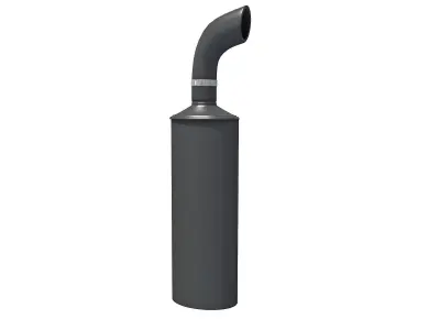 Exhaust pipe for honda 3D model