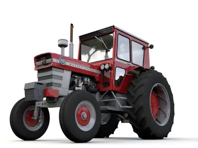 Massey Ferguson 1130 Cabine type1 Tractor 3D model
