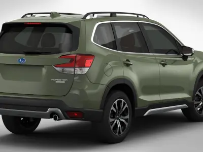Subaru Forester 2019 3D model get