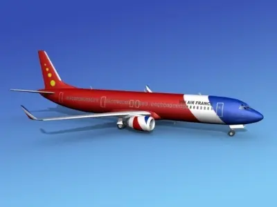 Boeing 737-900ER Vin Air France 3D model