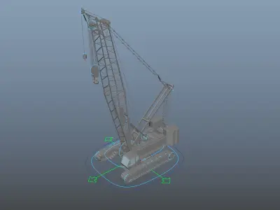 Telescopic Boom Lift  3D model