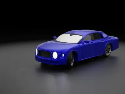 Bentley flying spur 3D model