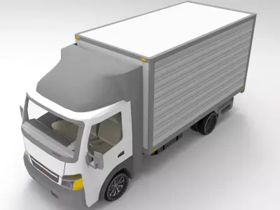 Box Truck 3D model buy