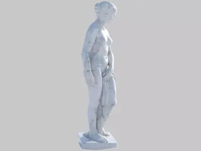 bath of venus Low-poly 3D model