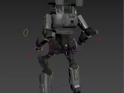 MECHA ROBOT 3D model purchase