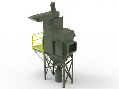 Camfil Dust Collector 3D print model