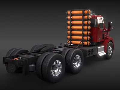  Hydrogen Generic Semi Truck 