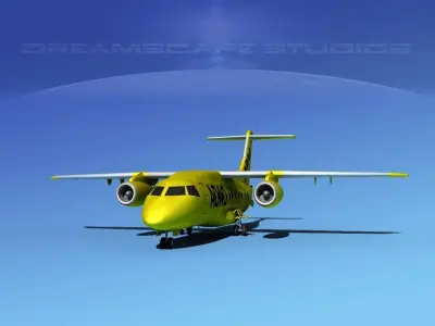 Dornier 328Jet ADAC 3D model