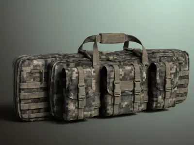 Military Rifle Case Free 3D model
