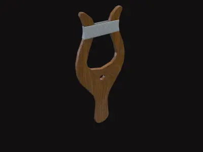 Medieval Spool V01 Low-poly 3D model