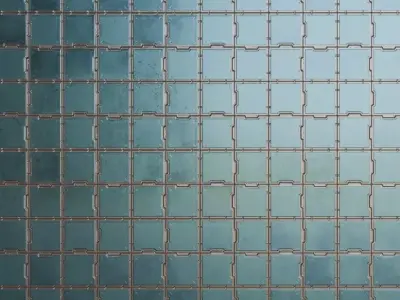 Metal Sci-Fi Plate PBR Seamless Texture