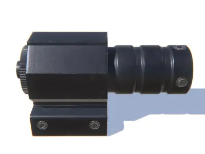 Tactical Red Dot Laser Low-poly 3D model