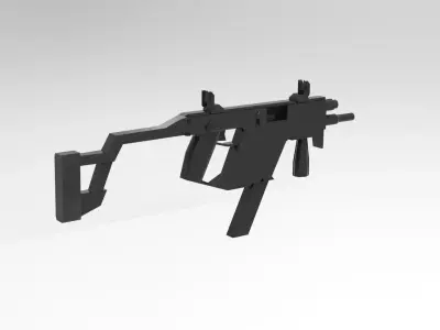 KRISS Vector 3D model buy
