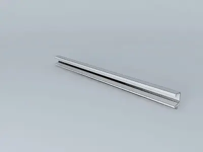 Aluminium handle - SP-041 Free 3D model