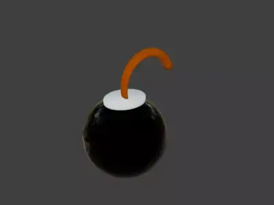 A simple Bomb 3D model