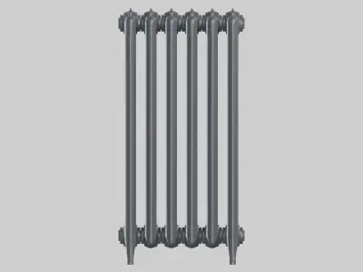 Epoca Cast Iron Radiator 2C6 3D model