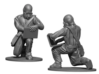 Hazmat suit 9 3D print model