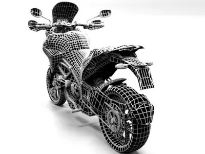 DUCATI MULTISTRADA 1260 3D model
