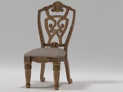 Chair Classic 03 3D model