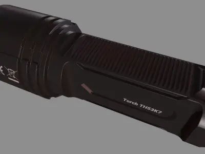 Torch Military Marmoset Low-poly 3D model