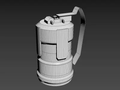 PBR HE Grenade Low-poly 3D model