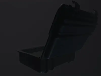 Protected Case Low-poly 3D model