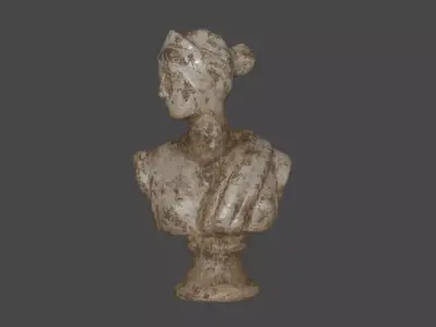 Bust Statuette 3D model 3D model purchase