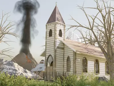 Old chapel  3D model