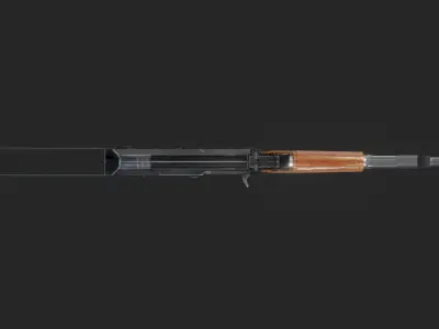 Ak-47 ak - rifle Free 3D model get