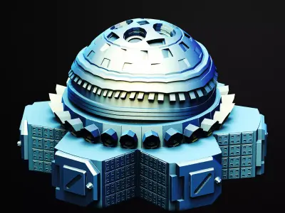 Corevault Prime Scifi 3D Printable STL File 3D print model