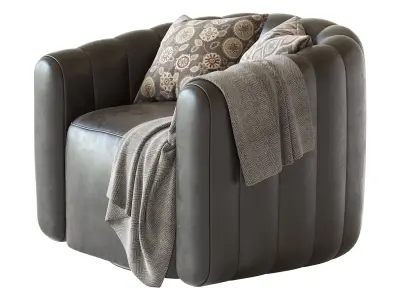 Fitz Swivel Chair 3D model