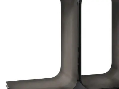 CB2 metal console Ipsilon 3D model