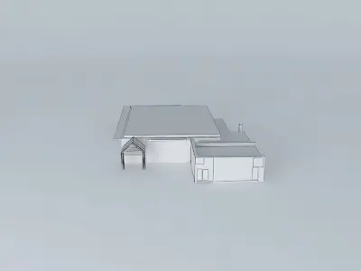 Coop Jednota üzlet Rózsaligetfood stores Coop Jednota Pink grove Free 3D model