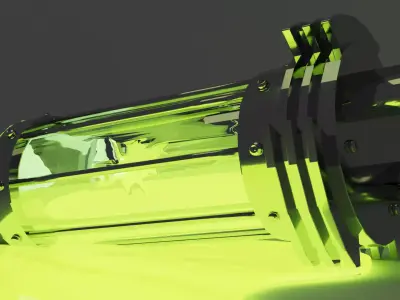 Ooze broken canister radioactive mutagen  3D model