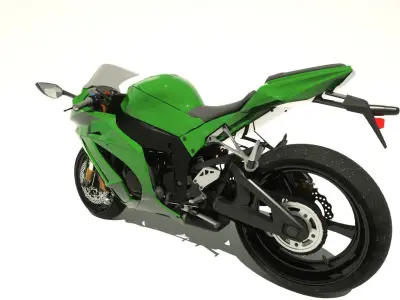 Kawasaki ninja ZX10 3D model