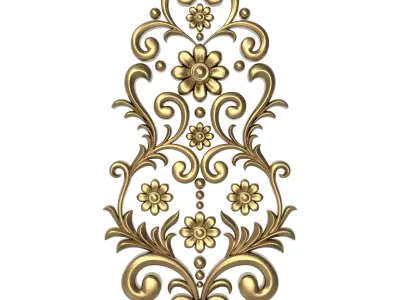  decorative pattern ready for 3D printing 3D model 508
