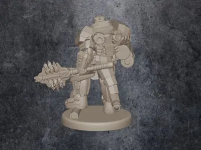Kogot - Vesk mercenary 3D print model