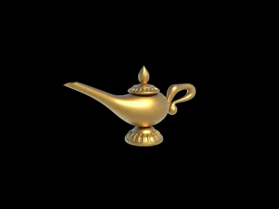  Lamp Magic Genie 3D model