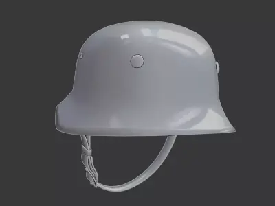 Soldier Helmet Modern Military Combat Helmet Design 3D print model