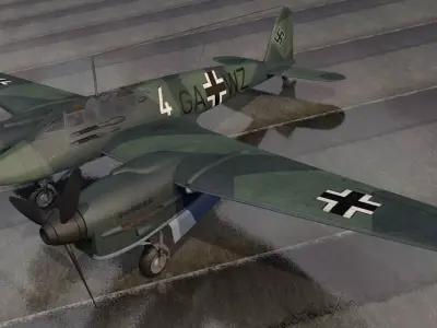 Focke-Wulf Fw-187 A-0 Falke 3D model