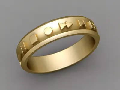 Media Ring  3D print model