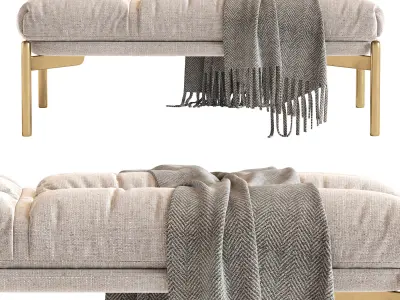 Cloud Bench 3D model