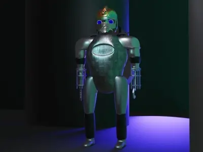 Robot Soldier 3D model