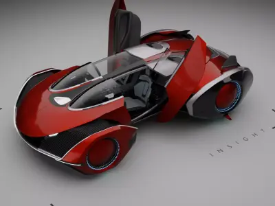 INSIGHT Aerial Vehicle 3D model 3D model