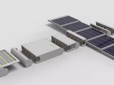 Modular Power Pack 3D model