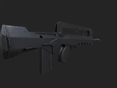 Famas F1 Low-poly 3D model buy